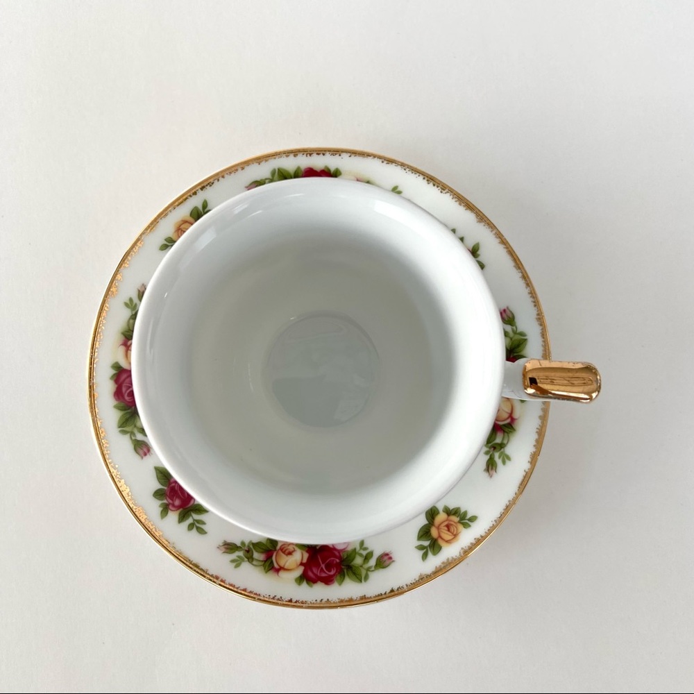 4pc Small Tea Cup Set 2006 Old Country Roses - Picture 7 of 16